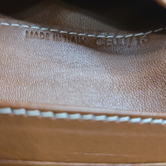 Céline Vintage Canvas & Leather Wallet with Box – Made in Italy - Picture 15 of 16